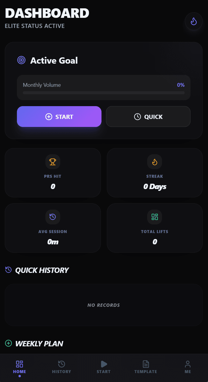 Gym Tracker screenshot