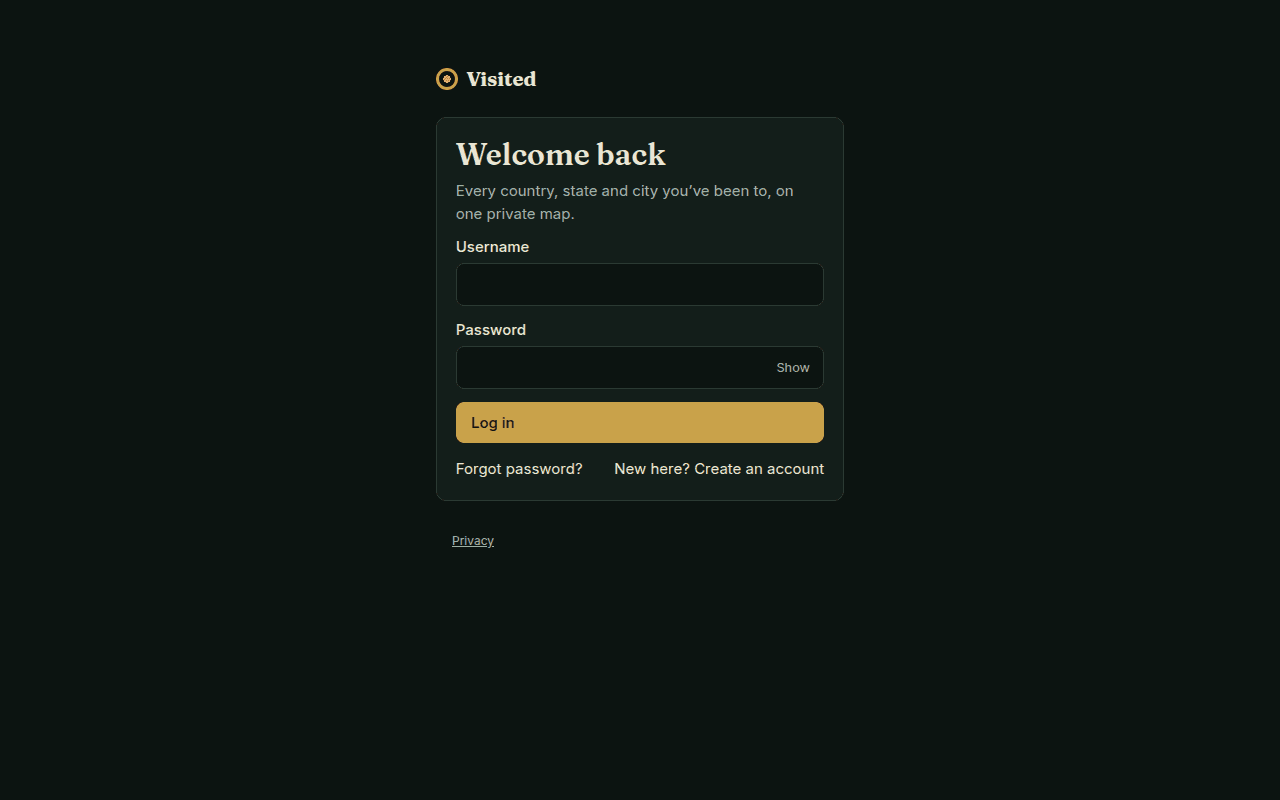 Visited screenshot