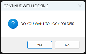 Security Prompt