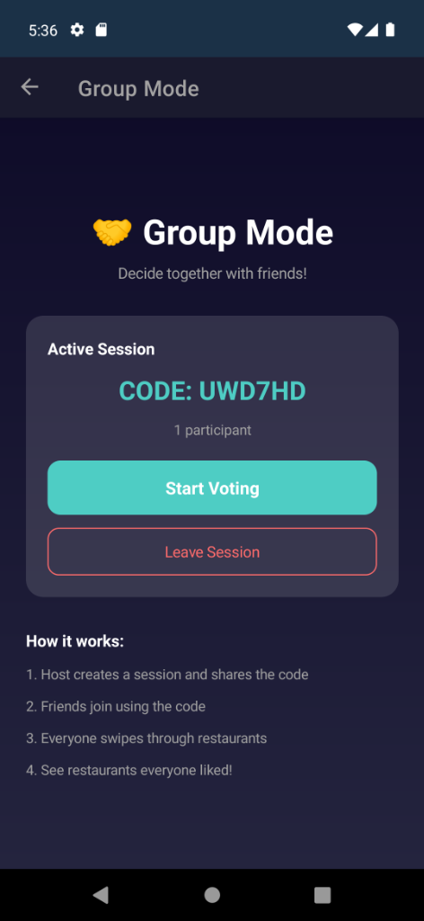 Active Group Session