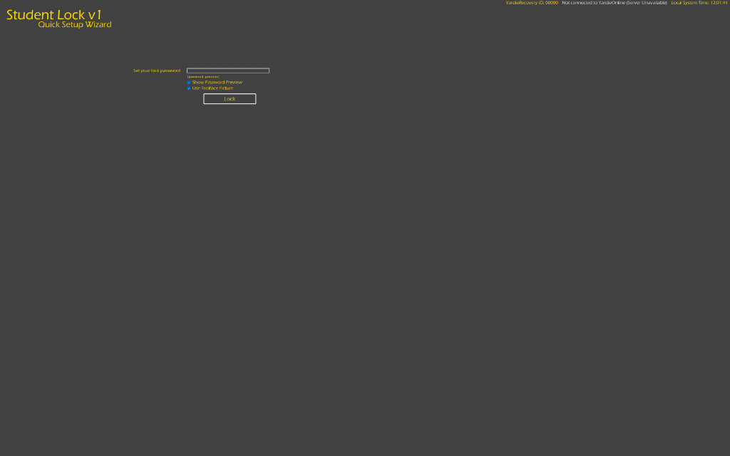 Setup Wizard